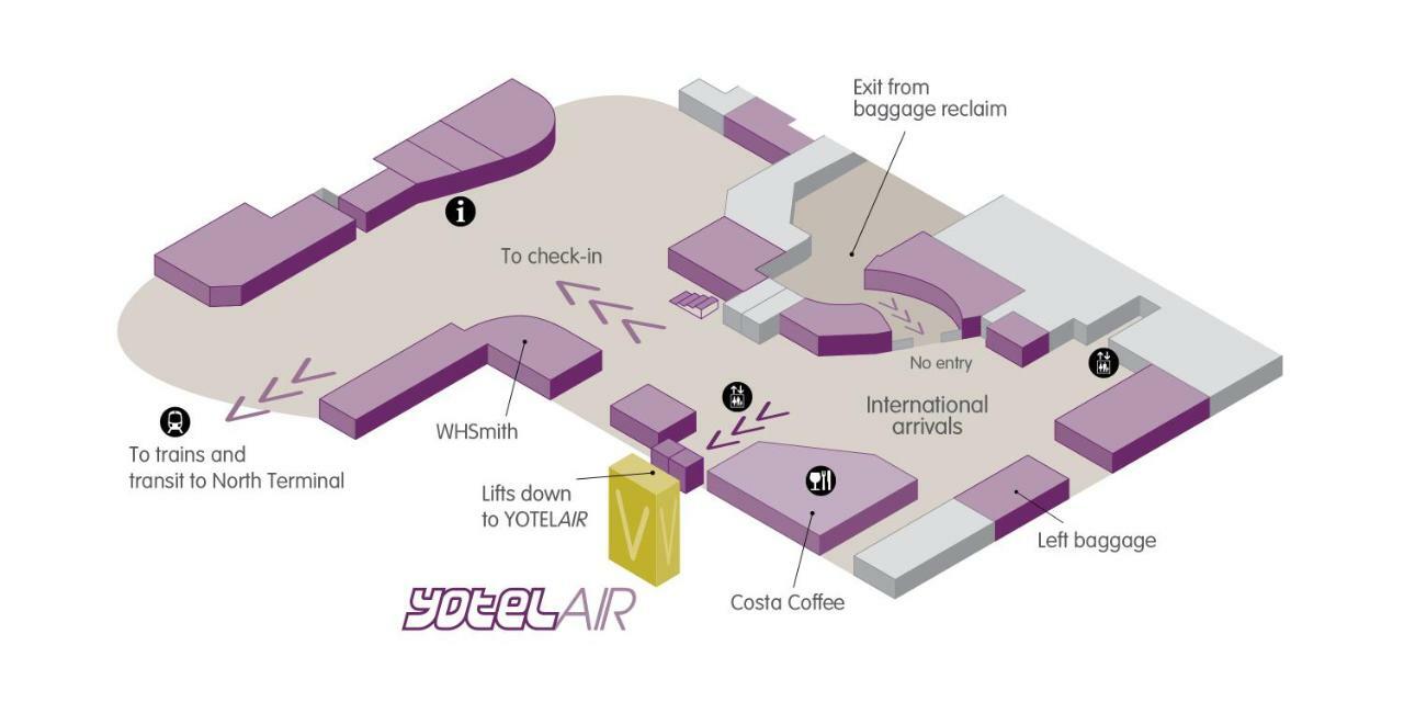 Yotelair London Gatwick Airport Horley  Esterno foto